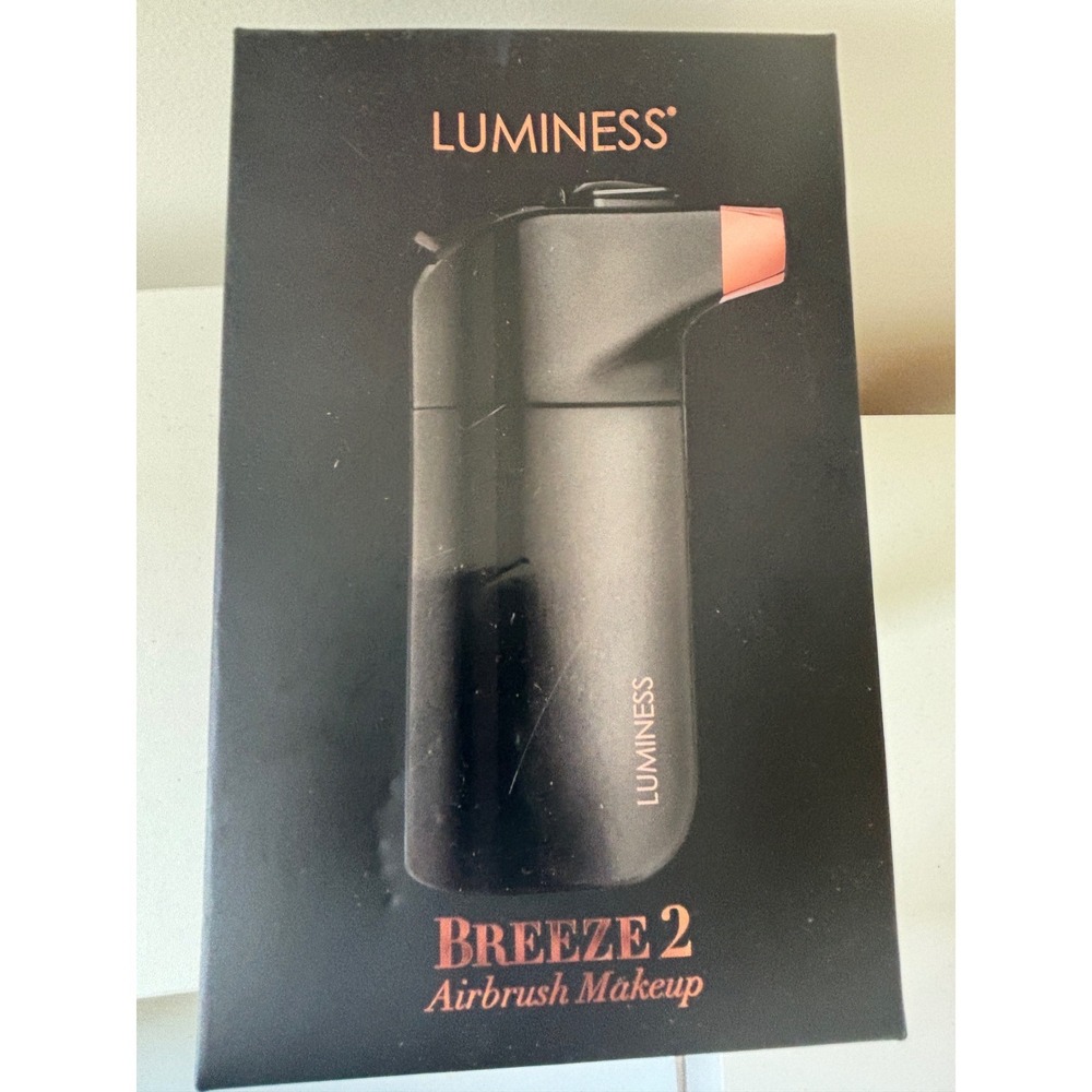 Luminess Breeze 2 Airbrush Makeup System Handheld Cordless Rechargeable Black